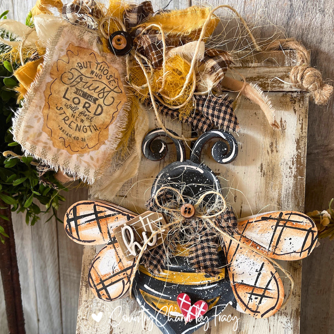 Honey Bee Pallet Sign