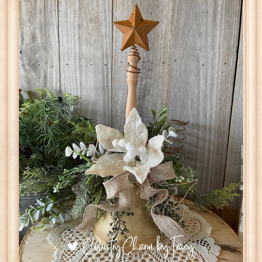Christmas Bell and Frame Decor Bundle