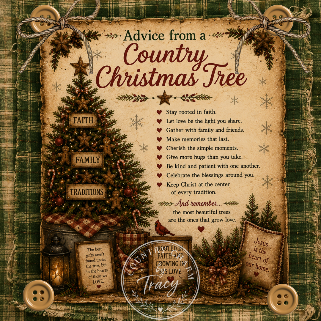 Advice from a Country Christmas Tree - Print Bundle