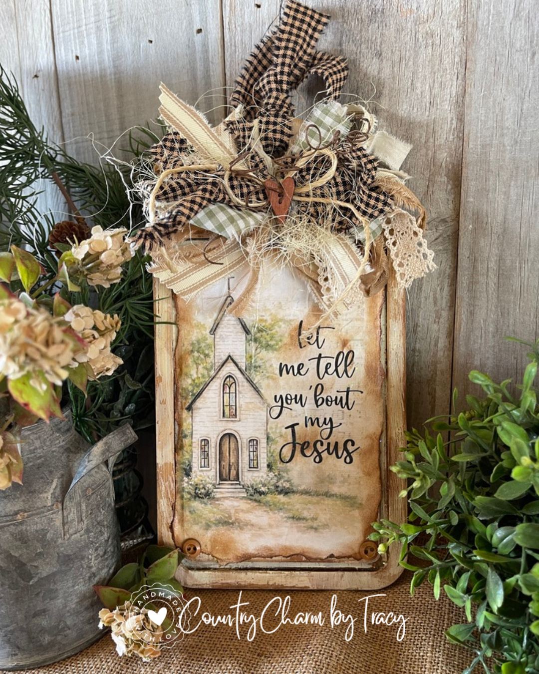 Let Me Tell You ’bout My Jesus Church Cutting Board Decor – FREE SHIPPING