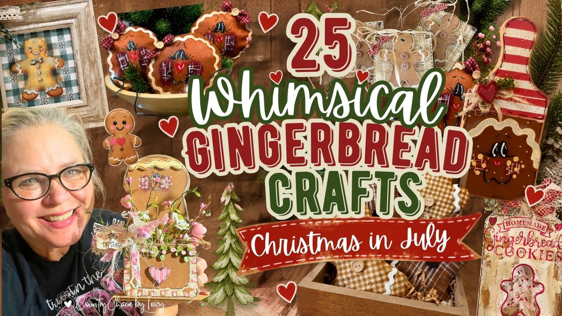 25 Gingerbread Crafts and DIYs you can make too!