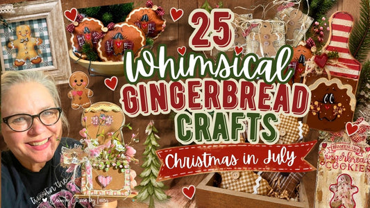 25 Gingerbread Crafts and DIYs you can make too!