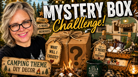 Repurpose, and Upcycle items to create Fun Decor to make and sell! MYSTERY BOX CHALLENGE