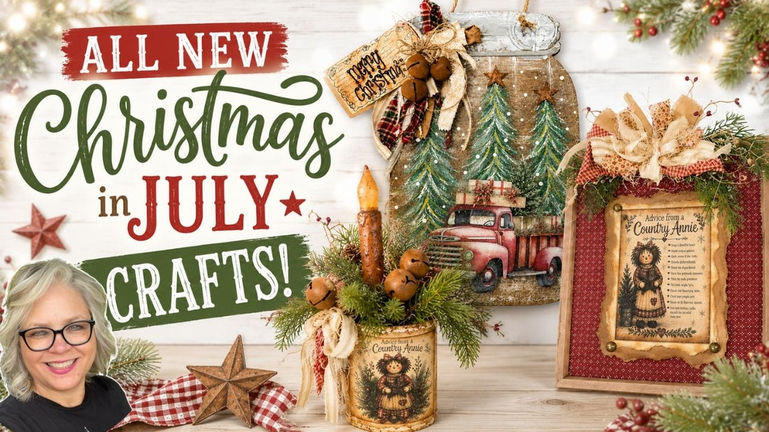 Christmas in July || All New Primitive Country Crafts and DIYs to make in 2026