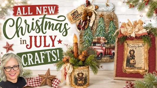 Christmas in July || All New Primitive Country Crafts and DIYs to make in 2026