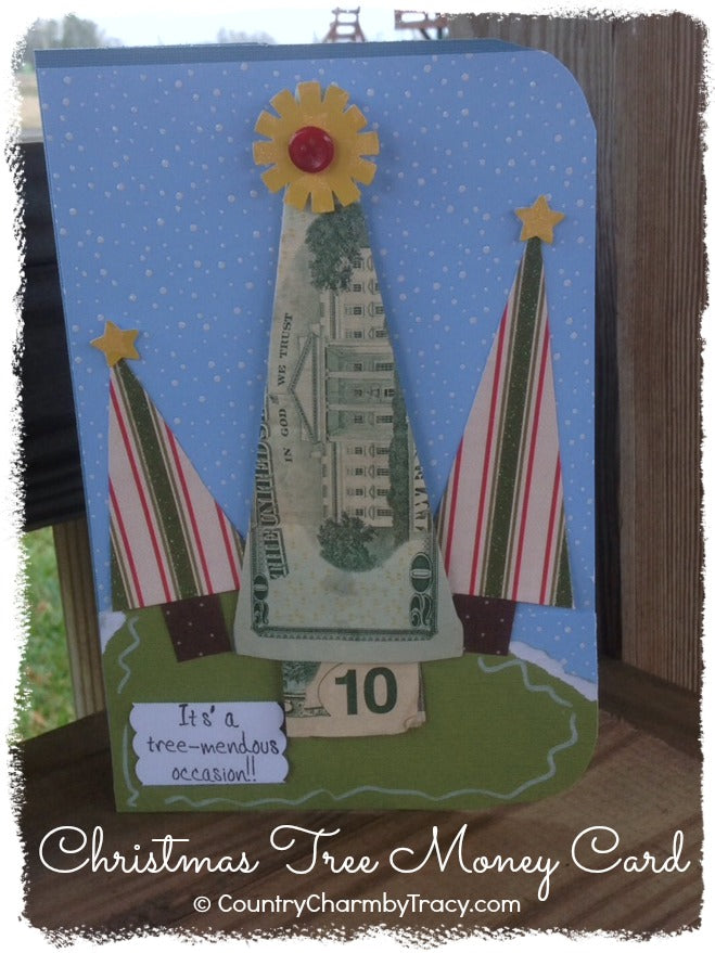 Christmas Tree Money Card || Perfect for Teen-agers