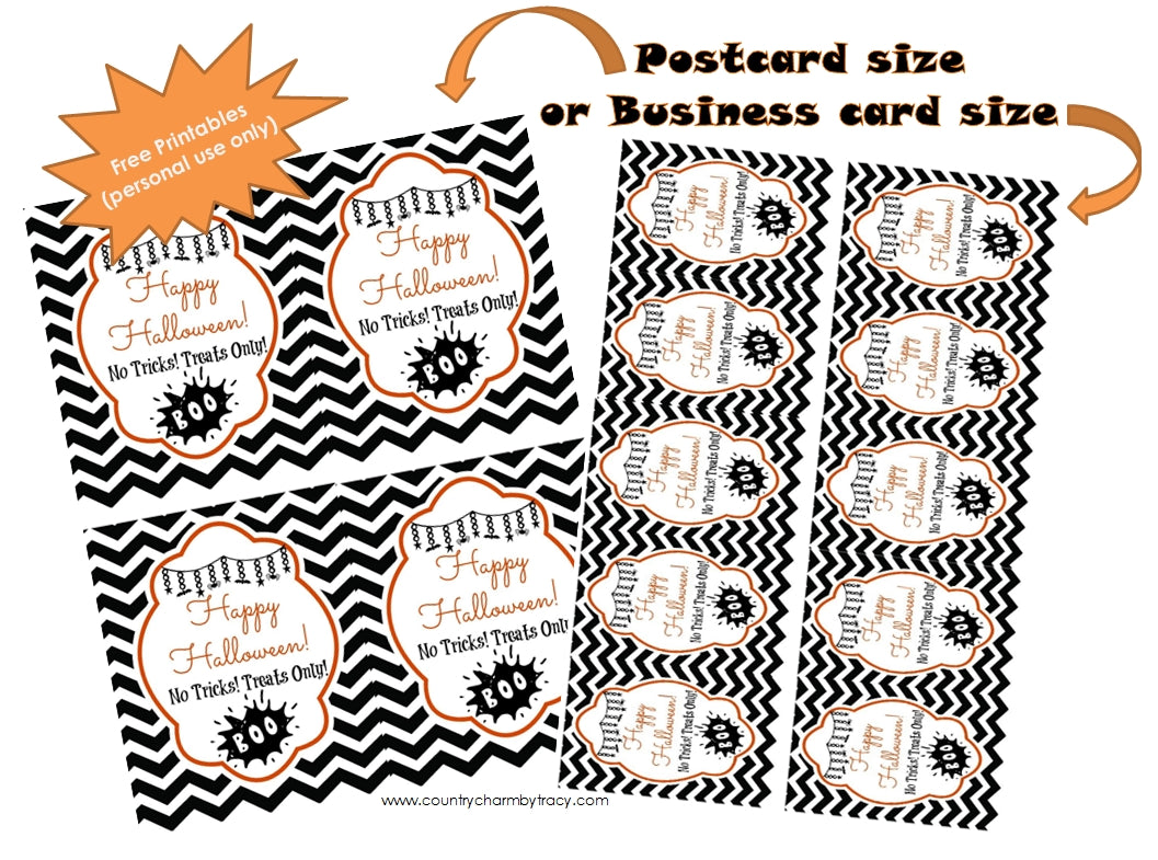 Halloween Tags {Free Printable}
