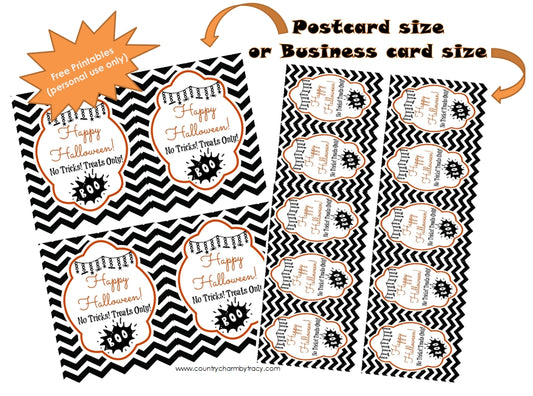 Halloween Tags {Free Printable}