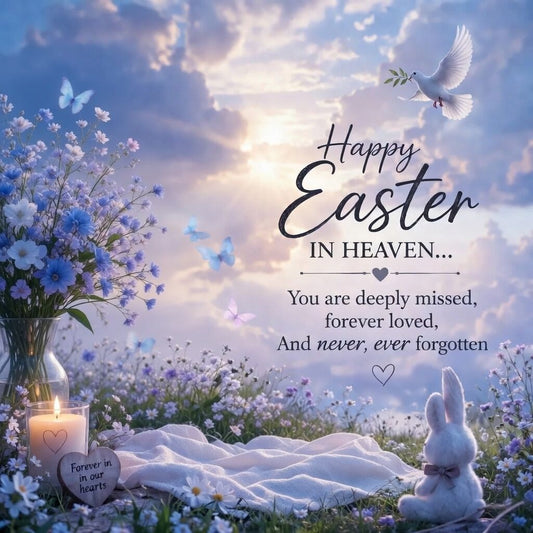 Our First Easter Without You 🕊️