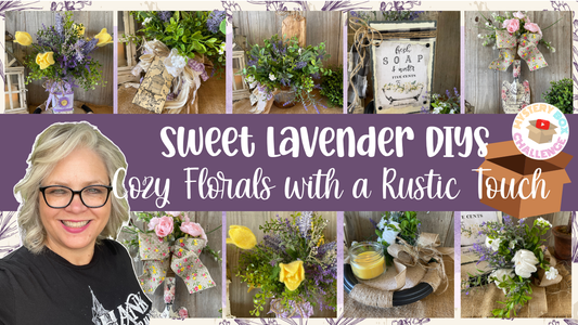 Sweet Lavender DIYs | Cozy Florals with a Rustic Touch