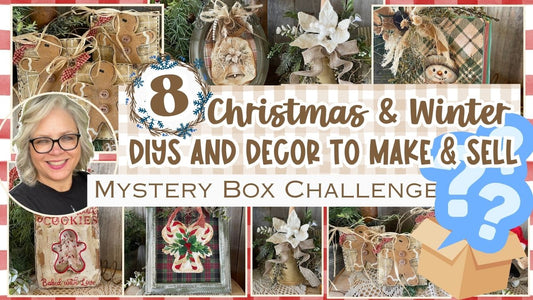 8 Christmas & Winter Wonderful DIYs and Decor to Make & Sell