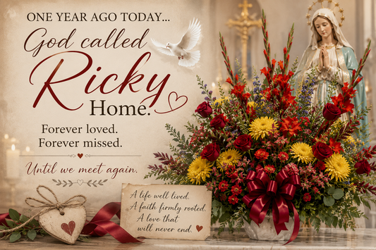 One Year... A Legacy That Continues to Bloom