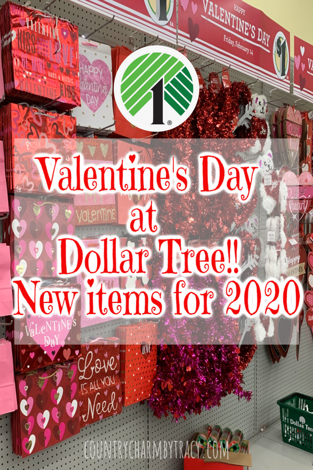 New Valentine Items at Dollar Tree Shop with Me and What I Got for Upcoming Projects!!