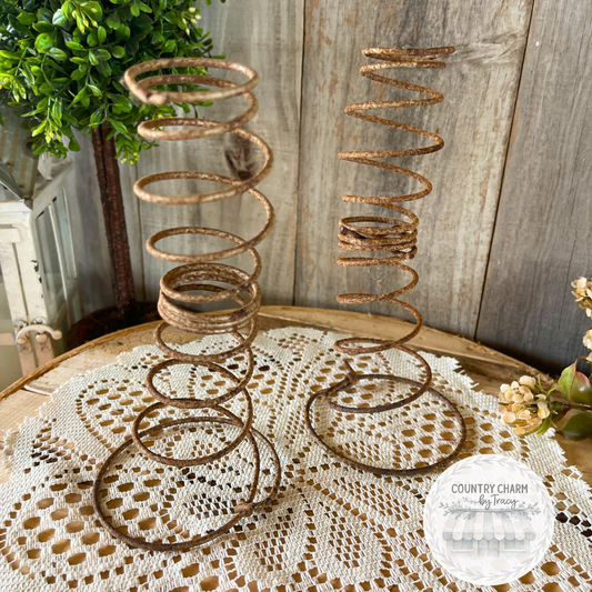 Vintage Bed Springs – Set of 2 | Rustic Crafts & Home Decor Shipping Included!