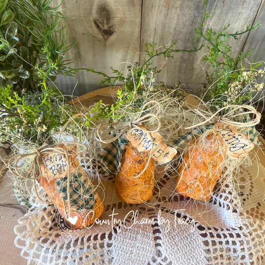 Grubby Carrots - Set of 3