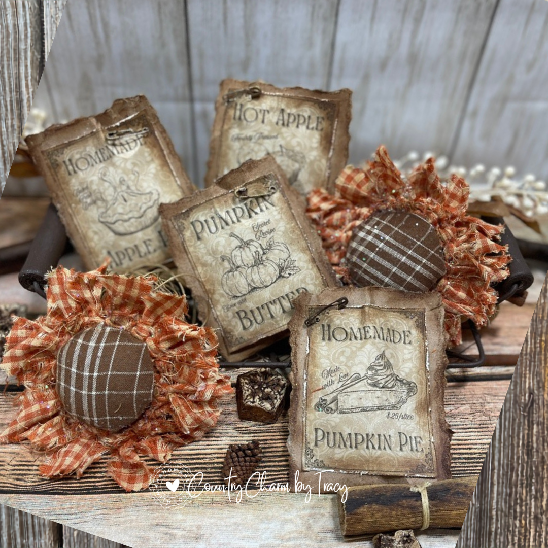 Autumn Bowl Fillers - Set of 6