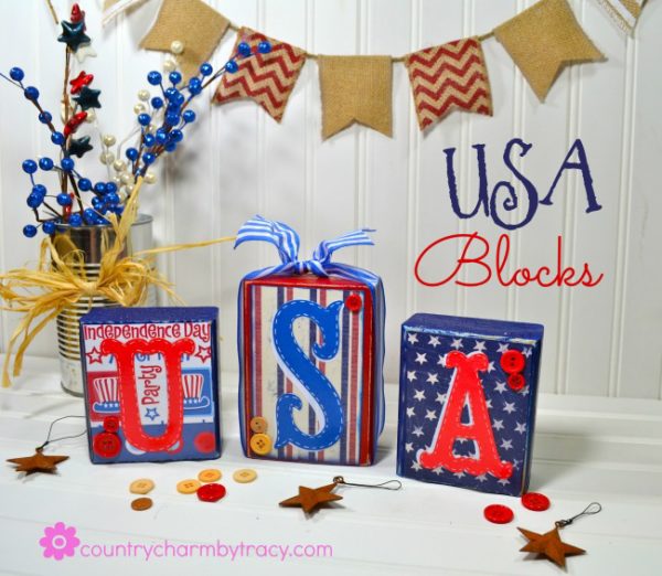 ♥ USA Blocks ~ {Country Charm} by Tracy