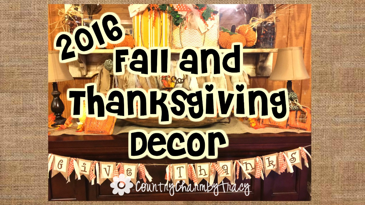 My Primitive Fall And Thanksgiving Decor For 2016 Country Charm By   FallthanksgivingYT 