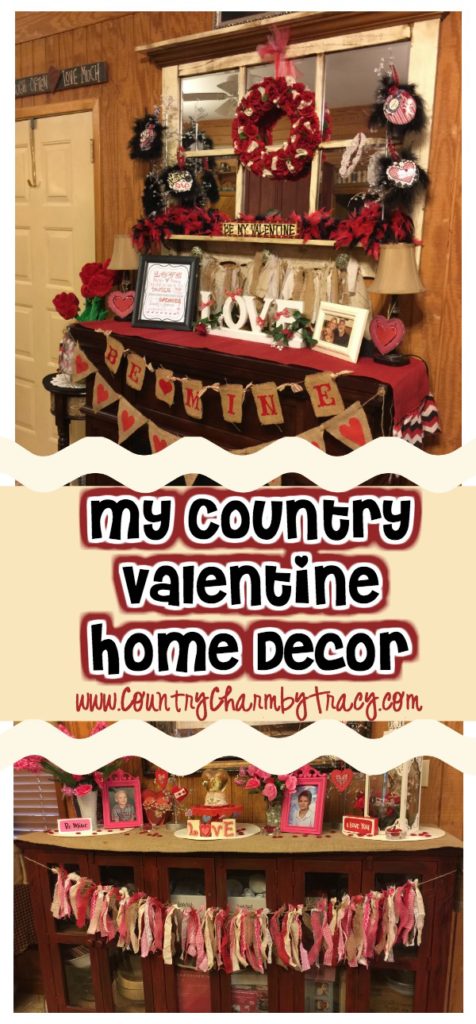 My Country Valentine Home Decor 2018 ~ {Country Charm} by Tracy